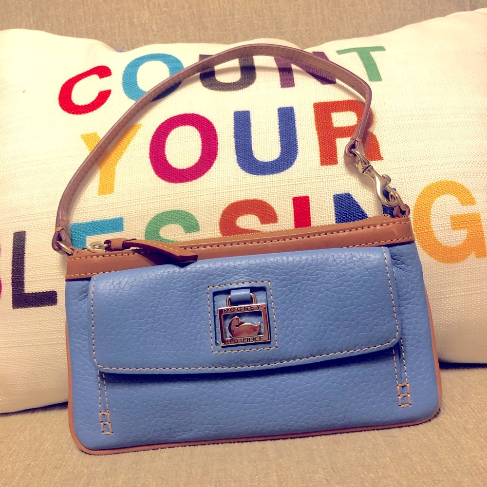 Dooney and Bourke Dillen Leather Pocket Wristlet